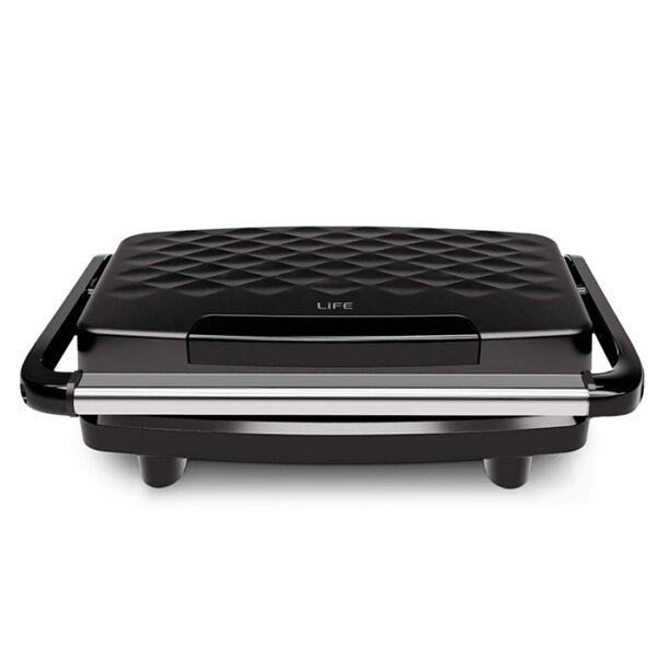 LIFE DIAMOND Τοστιέρα με αντικολλητικές grill πλάκες, 750W. - Image 7