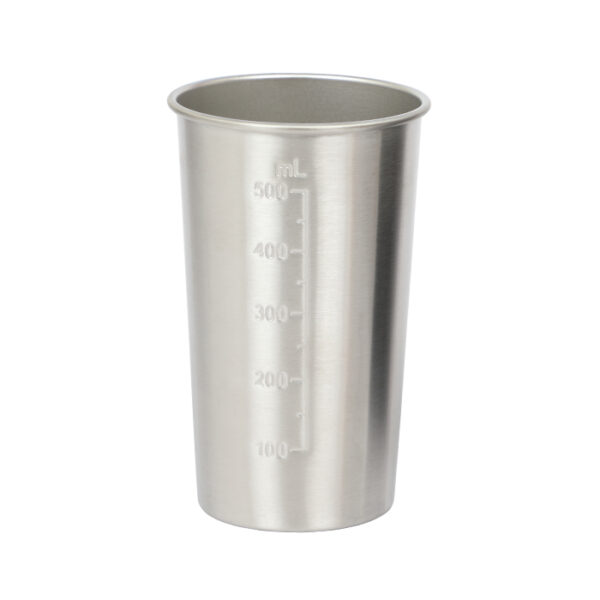 LIFE ROI MAT Flat Black Series Φραπεδιέρα με inox ποτήρι και πλήκτρο push, 100W, σε μαύρο ματ χρώμα. - Image 4