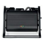 LIFE PANINI Flat Black Series Τοστιέρα με αντικολλητικές grill πλάκες, 1000W - Image 3