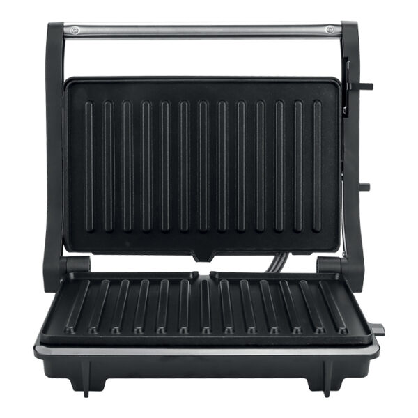 LIFE PANINI Flat Black Series Τοστιέρα με αντικολλητικές grill πλάκες, 1000W - Image 5
