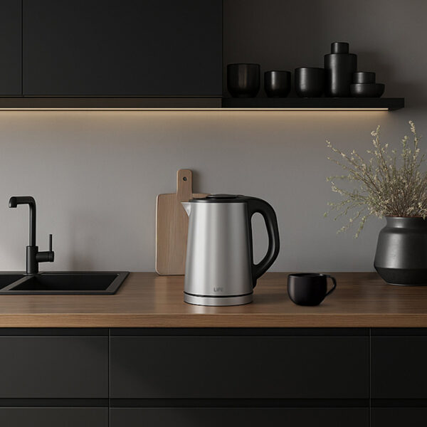 LIFE GALENA Silver Matt Series Bραστήρας 0.8L, 1360W - Image 5