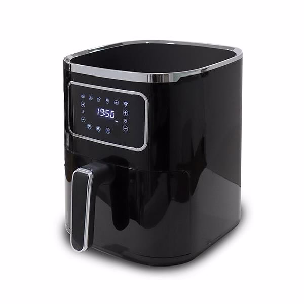 300-70040 ΦΡΙΤΕΖΑ ΑΕΡΟΣ ΜΕ ΑΠΟΣΠΩΜΕΝΟ ΚΑΔΟ 5L 1450W ΜΑΥΡΗ - Image 1