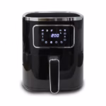 ΦΡΙΤΕΖΑ ΑΕΡΟΣ ΜΕ ΑΠΟΣΠΩΜΕΝΟ ΚΑΔΟ 5L 1450W ΜΑΥΡΗ - Image 2