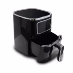 ΦΡΙΤΕΖΑ ΑΕΡΟΣ ΜΕ ΑΠΟΣΠΩΜΕΝΟ ΚΑΔΟ 5L 1450W ΜΑΥΡΗ - Image 3