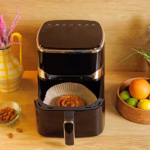 ΦΡΙΤΕΖΑ ΑΕΡΟΣ ΜΕ ΑΠΟΣΠΩΜΕΝΟ ΚΑΔΟ 5L 1450W ΜΑΥΡΗ - Image 5
