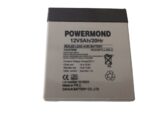 Μπαταρία 12V/ 5.0AΗ POWERMOND Επαναφορτιζόμενη Μολύβδου - Image 2