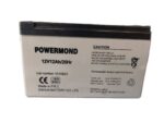 UPS Μπαταρία 12V/ 12.0AH Φαρδύς πόλος POWERMOND Επαναφορτιζόμενη μολύβδου - Image 2