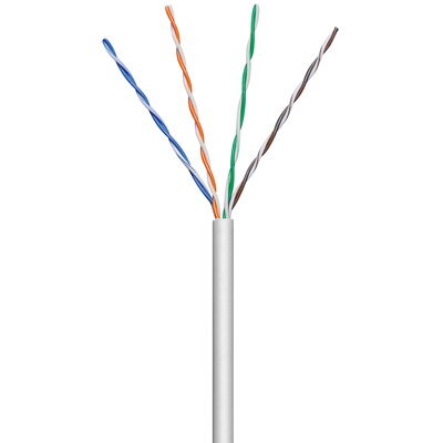 102-009-o1-1 ANGA ST-L01 (305m) Καλώδιο UTP CAT5e σε Λευκό χρώμα CCA/PVC - Image 1