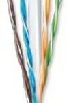 ANGA ST-L03 (305m) Καλώδιο UTP CAT6 σε Λευκό χρώμα CCA/PVC