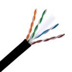 ANGA ST-L04 (305m) Καλώδιο UTP CAT6 CCA/PVC/PET Μαύρο