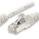 ANGA 3m UTP CAT5e Patch Cable Straight Λευκό CCA