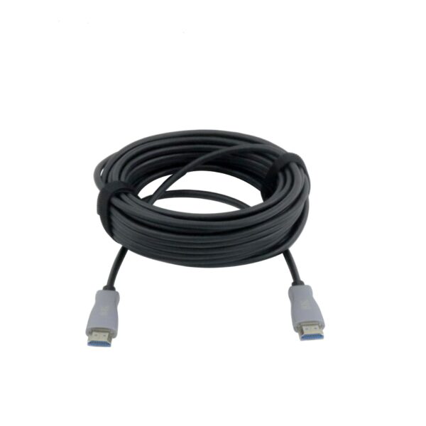 ANGA OP-OF20-8K HDMI CABLE  20m  2.1 Ver. (8k/60Hz) Optical Hybrid Ultra High Speed (ΠΡΟΣΟΧΗ ΣΥΝΔΕΣΗΣ είσοδος – έξοδος) - Image 2