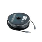 ANGA OP-OF40-8K HDMI CABLE 40m 2.1 Ver. (8k/60Hz) Optical Hybrid Ultra High Speed (ΠΡΟΣΟΧΗ ΣΥΝΔΕΣΗΣ είσοδος – έξοδος) - Image 2