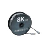 ANGA OP-OF50-8K HDMI CABLE 50m 2.1 Ver. (8k/60Hz) Optical Hybrid Ultra High Speed (ΠΡΟΣΟΧΗ ΣΥΝΔΕΣΗΣ είσοδος – έξοδος) - Image 2
