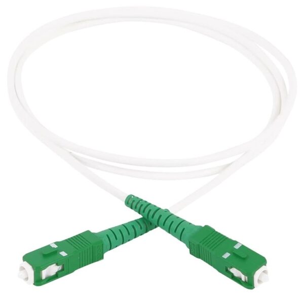 ANGA ΚΑΛΩΔΙΟ ΟΠΤΙΚΗΣ ΙΝΑΣ ST-OP0114 LC/APC 5m (patch cable) SINGLE MODE (OS2) FTTH ΛΕΥΚΟ - Image 2