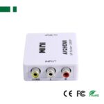 ANGA PS-M650 ΜΕΤΑΤΡΟΠΕΑΣ 3 RCA θηλυκά σε HDMI (A) θηλυκό 720p/1080p