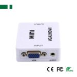 ANGA PS-M600 ΜΕΤΑΤΡΟΠΕΑΣ VGA θηλυκό με Ήχο σε HDMI (A) θηλυκό 720p/1080p - Image 2