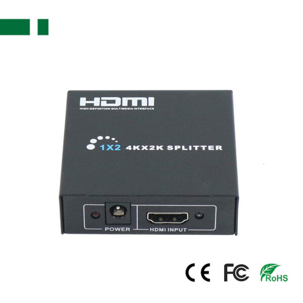 ANGA PS-1002-4K HDMI Splitter, 1 Εισόδου - 2 Εξόδων, 3D 1080P@60Hz, HDMI 1.4Α - Image 2