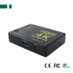 ANGA HDMI Switcher PS-303-4K , 3 Εισόδων - 1 Εξόδου με τηλεχειριστήριο (δεν περιλαμβάνει τροφοδοτικό 5V/1A)