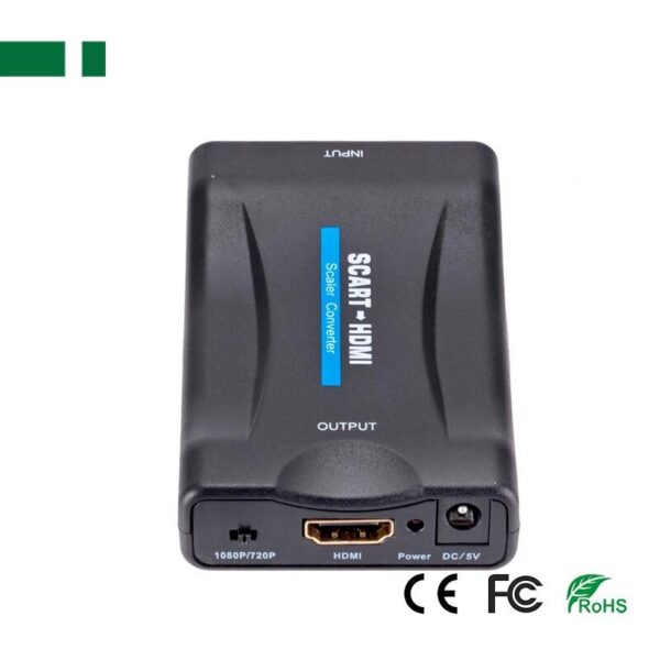 ANGA PS-A3026A ΜΕΤΑΤΡΟΠΕΑΣ SCART ΣΕ HDMI + ΤΡΟΦ/ΚΟ - Image 2