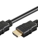 Goobay 5,0m HDMI 2.0 Ver. ME ETHERNET- 4K/60Hz ΕΠΙΧΡΥΣΟ