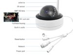 ANGA AQ-8120 IBW ΚΑΜΕΡΑ  IP WiFi 2.0 MP φακος 3,6 ir led 30mtr AIHumanDetection με τροφοδοτικο 12V 2A CamHi Pro - Image 2