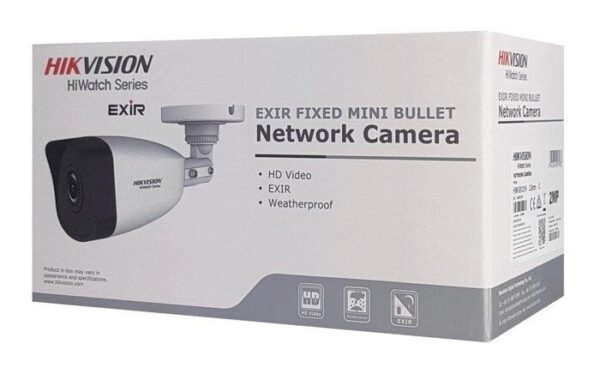 HIKVISION/HiWatch ΚΑΜΕΡΑ HWI-B140H BULLET IP 4 MP 2.8 mm Up to 30 m ΜΕ POE IR range IP67 - Image 2