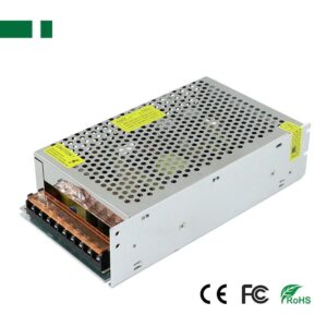 ANGA CP1207-20A  12V/20A/240W Σταθεροποιημένο τροφοδοτικό, ΔΙΑΤΡΗΤΟ - ΜΕΤΑΛΛΙΚΟ - ΡΥΘΜΙΖΟΜΕΝΗ ΕΞΟΔΟΣ + καλώδιο τροφοδοσίας AC