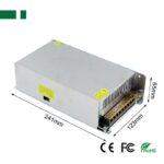 ANGA CP1208-50A 12V/50A/600W Σταθεροποιημένο τροφοδοτικό, ΔΙΑΤΡΗΤΟ – ΜΕΤΑΛΛΙΚΟ – ΡΥΘΜΙΖΟΜΕΝΗ ΕΞΟΔΟΣ, με ανεμιστήρα + καλώδιο τροφοδοσίας AC