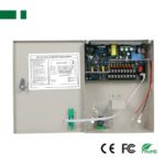 ΑNGA CP1209-15-9B 12V/15A/180W Σταθεροποιημένο τροφοδοτικό, 9 εξόδων, με δυνατότητα προσθήκης μπαταρίας – ΜΕΤΑΛΛΙΚΟ ΚΟΥΤΙ – ΡΥΘΜΙΖΟΜΕΝΗ ΕΞΟΔΟΣ