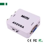 ANGA PS-DVM610 Mini A V to VGA Converter with Audio