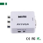 ANGA PS-DVM610 Mini A V to VGA Converter with Audio - Image 2