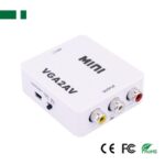 ANGA PS-VM620 μετατροπέας Mini VGA σε AV με ήχο Full HD 1080P - Image 2