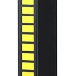 LED φωτορυθμικό φωτιστικό ZS52, RGB, 5W, μαύρο