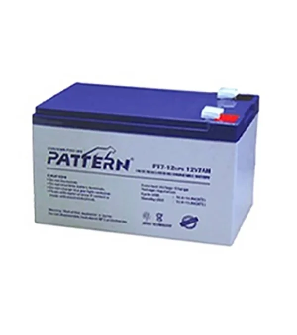 ΜΠΑΤΑΡΙΑ ΜΟΛΥΒΔΟΥ ΚΛΕΙΣΤΟΥ ΤΥΠΟΥ 12V/7.0Ah UPS (6.4mm) PT7-12 PTN - Image 1