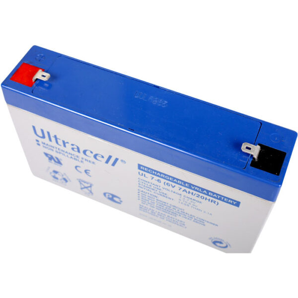 ULTRACELL 6V 7AH Μπαταρία μολύβδου - Image 2