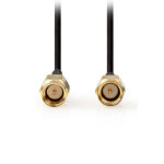 NEDIS CSGL02000BK50 Καλώδιο SMA αρσ. - SMA αρσ., 5.00m σε μαύρο χρώμα.