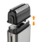 XO CF8 Επαναφορτιζόμενη ξυριστική μηχανή με 2 λεπίδες - Image 5