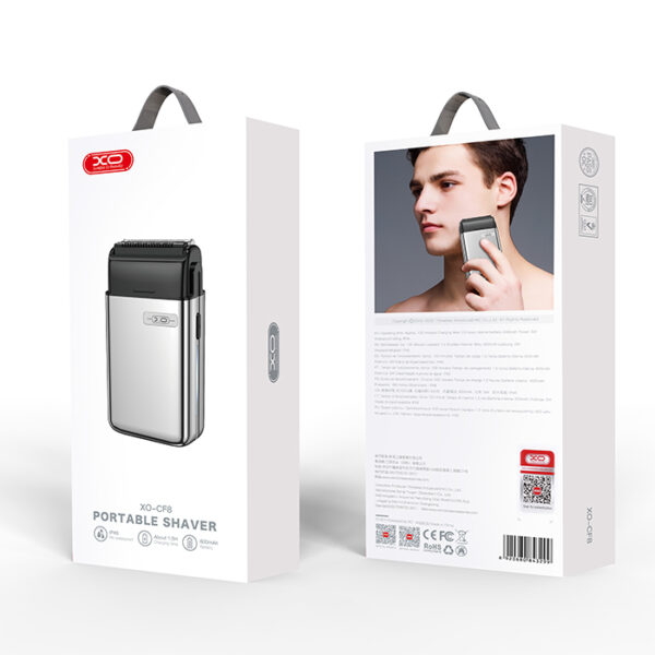 XO CF8 Επαναφορτιζόμενη ξυριστική μηχανή με 2 λεπίδες - Image 7