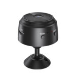 XO CR12 Mini Wi-Fi επαναφορτιζόμενη κάμερα 0.3MP για εσωτερικούς χώρους, με μαγνητική επιφάνεια σε μαύρο χρώμα - Image 3