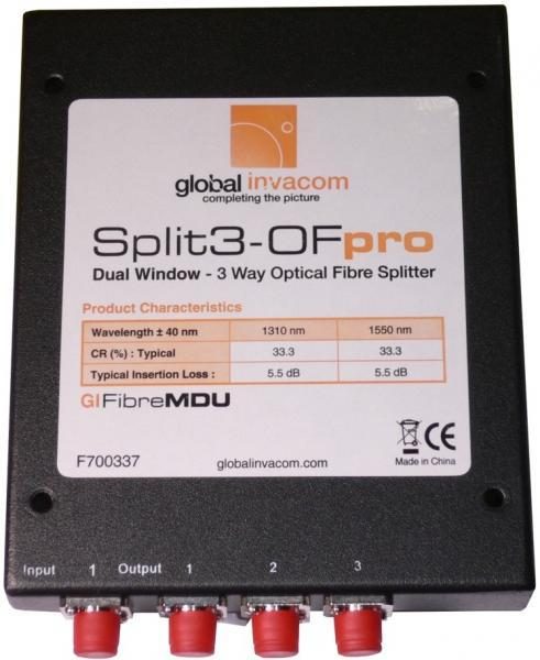 337-27-o1-6 F700283 Global Invacom Splitter 1/3 ΟΠΤΙΚΗΣ ΙΝΑΣ - Image 1
