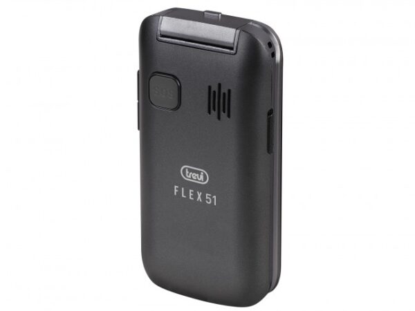 Trevi Kινητό τηλέφωνο για ηλικιωμένους με μεγάλα πλήκτρα FLEX 51 Black - Image 3