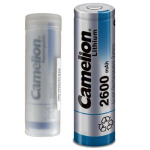 CAMELION 18650-2200mAh ΜΠΑΤΑΡΙΑ ΛΙΘΙΟΥ ΧΩΡΙΣ ΠΡΟΣΤΑΣΙΑ
