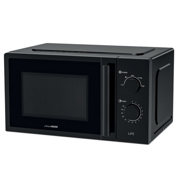LiFE microWave 20L, 700W Black - Image 2