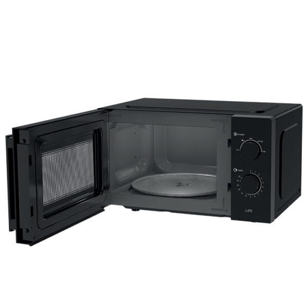 LiFE microWave 20L, 700W Black - Image 3