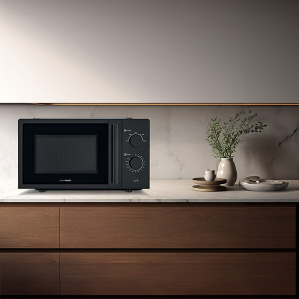 LiFE microWave 20L, 700W Black - Image 4