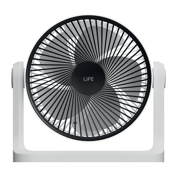 LiFE SUPER8 B&W Επιτραπέζιος ανεμιστήρας DC 8", 8.5W - Image 2