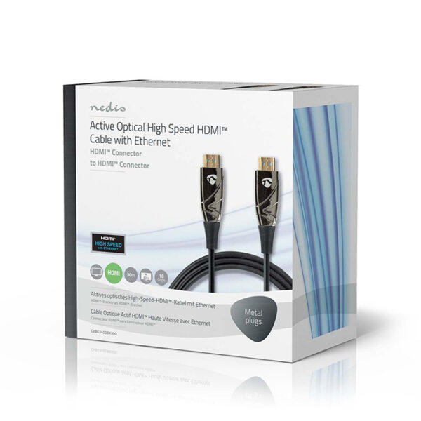 NEDIS CVBG3400BK300 Ενεργό οπτικό καλώδιο High Speed HDMI with Ethernet, HDMI αρσ. - HDMI αρσ. 30m. - Image 4