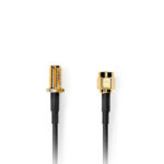NEDIS CSGL02010BK50 Kαλώδιο SMA αρσ. - SMA θηλ. με επίχρυσα βύσματα, 5.00m. - Image 2