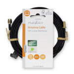 NEDIS CSGL02010BK50 Kαλώδιο SMA αρσ. - SMA θηλ. με επίχρυσα βύσματα, 5.00m. - Image 3